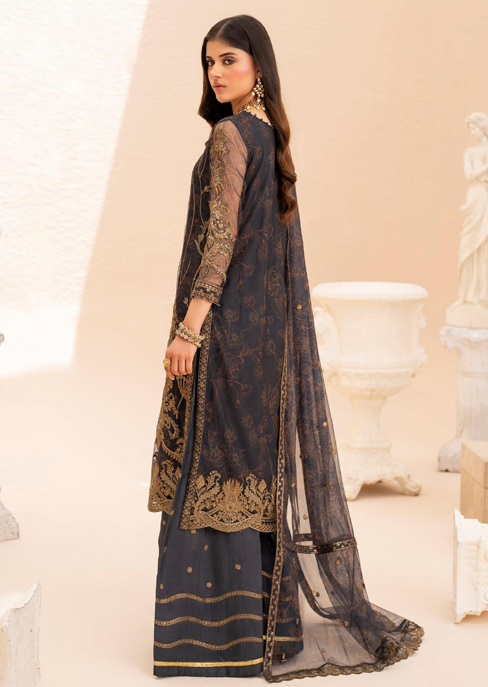 ZMUR-05 - Selene - Readymade - Maheer Festive Formals by Zarif 2024 - Memsaab Online