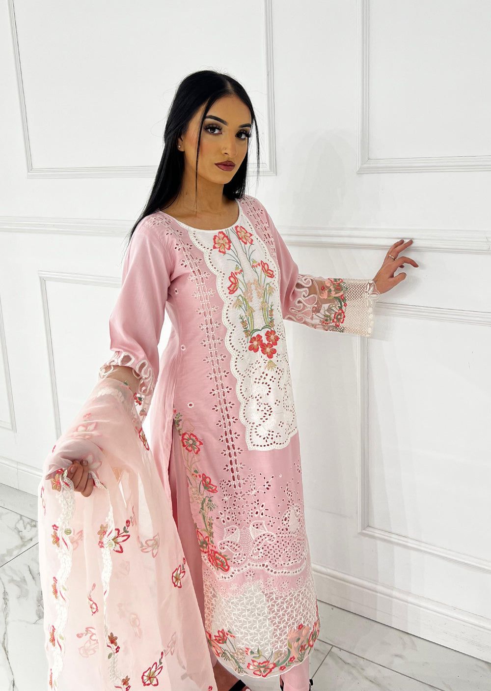 HK293 - Pink - Readymade HK Outfit - Memsaab Online