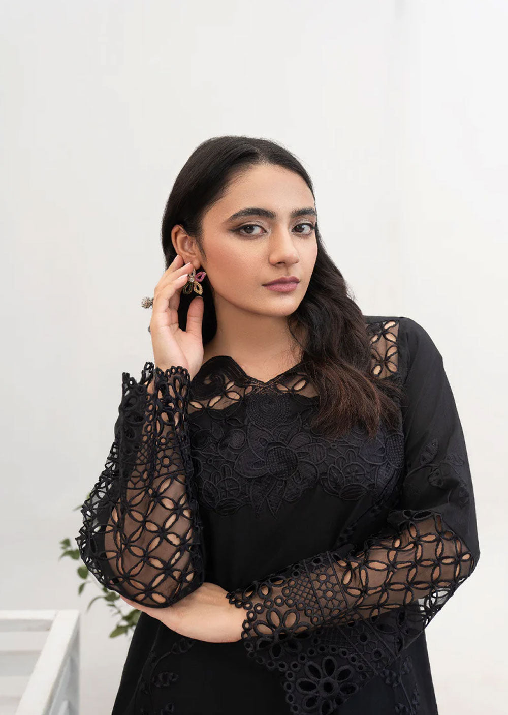 SBMD-05 - Jasmine Black - Memsaab Formal Kaftan - Memsaab Online