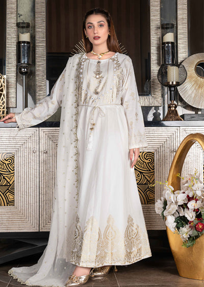AL-601 - Readymade - Mother & Daughter Luxury Emboirdered Collection 2023 - Memsaab Online