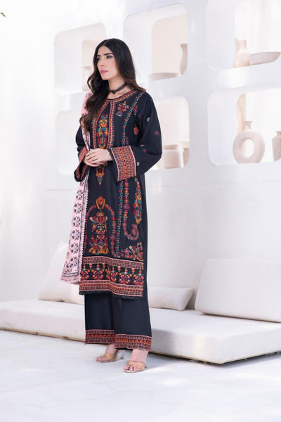 HRM19 - Readymade Memsaab Formal LINEN Suit 2025 - Memsaab Online