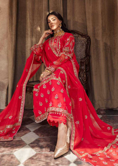 QFD-0064 - Readymade - Mashq Zainab Luxury Chiffon Collection 2023 - Memsaab Online