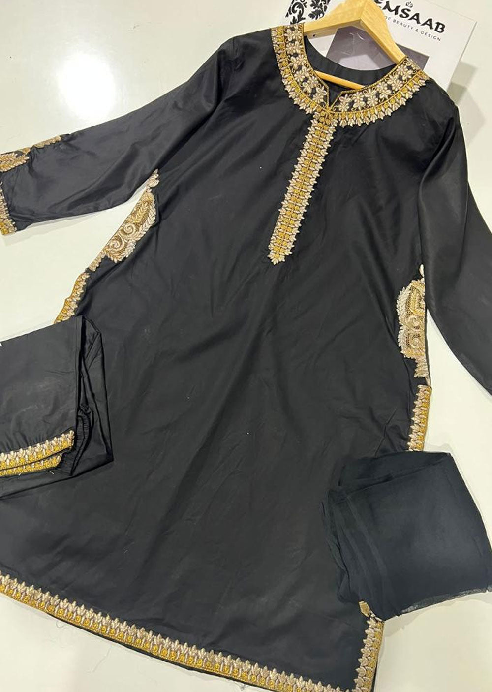 HSS-65 Readymade Cotton Suit - Memsaab Online