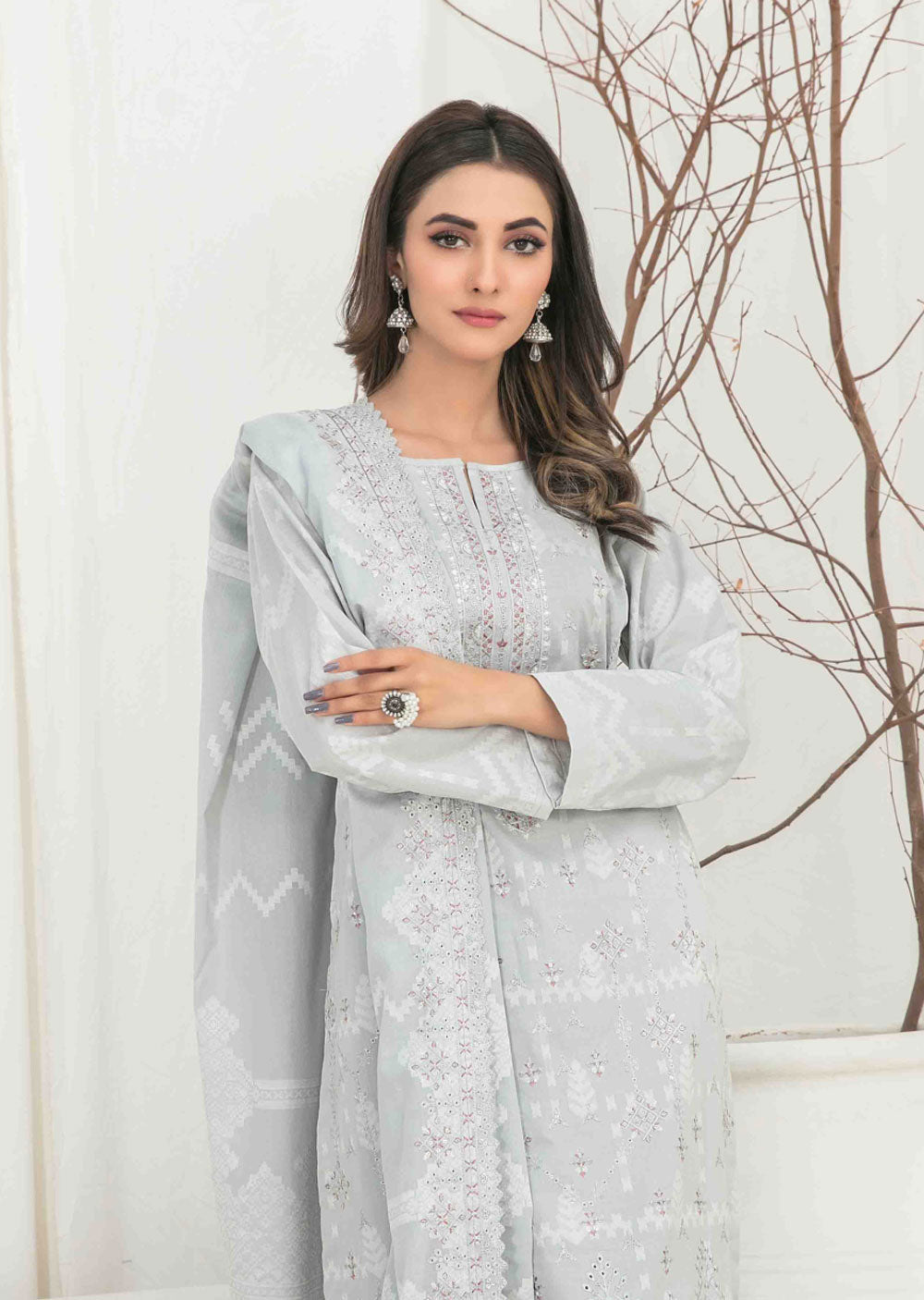 D-2565 - Unstitched - Gulshanara By Tawakkal Vol 03 2024 - Memsaab Online