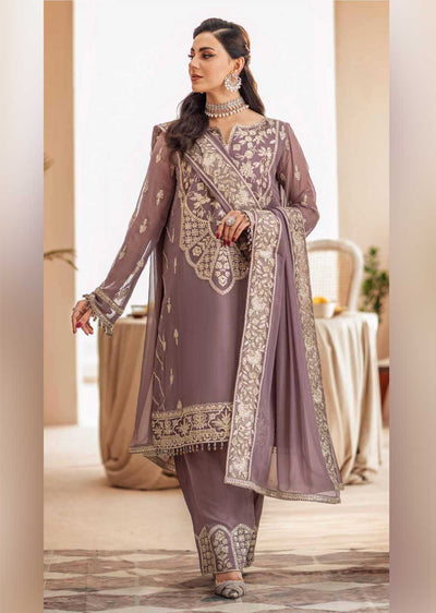 QFD-0067 - Readymade - Mashq Zainab Luxury Chiffon Collection 2023 - Memsaab Online