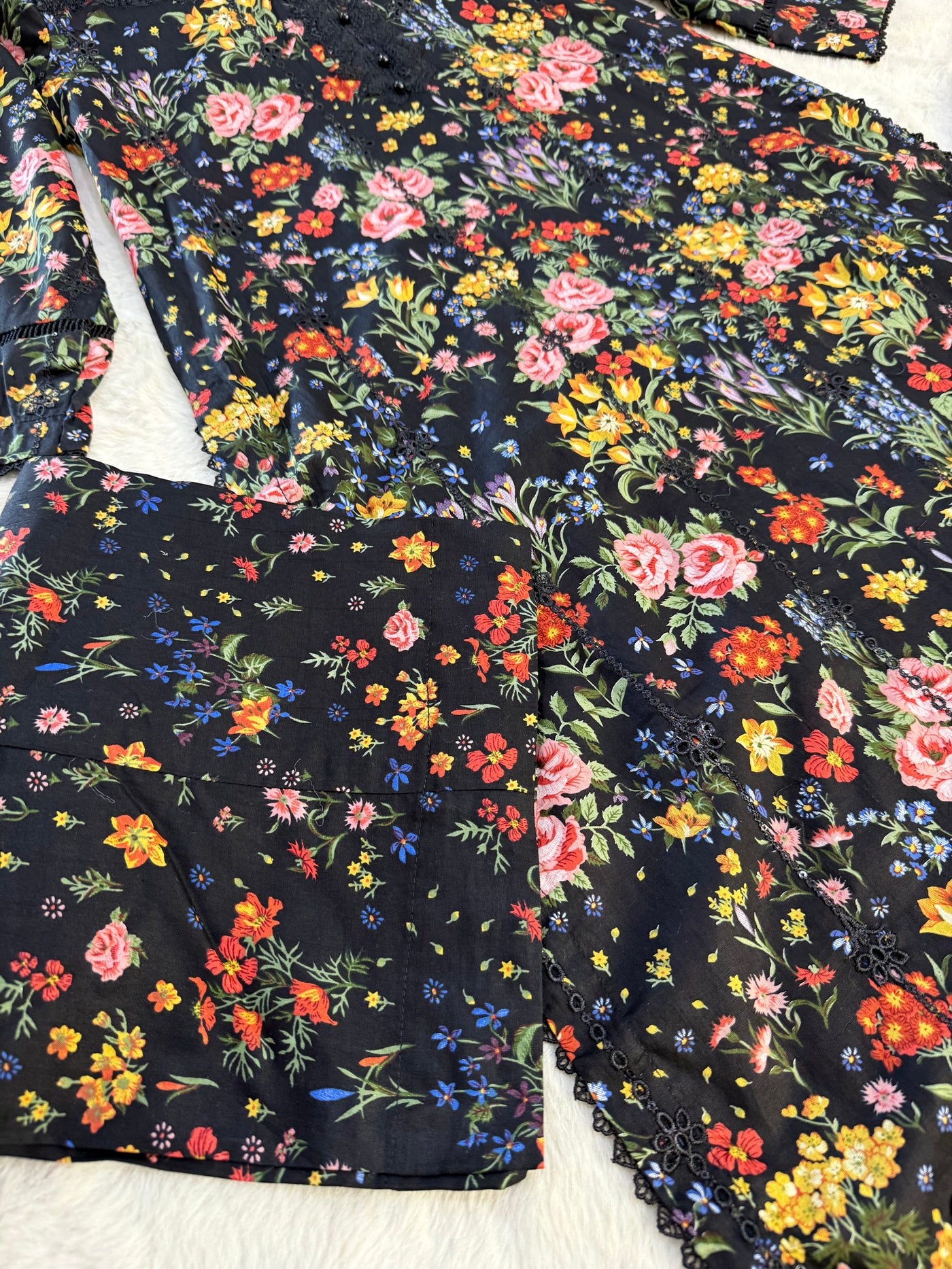 ASB-09 Readymade Maria B Inspired Lawn - Memsaab Online