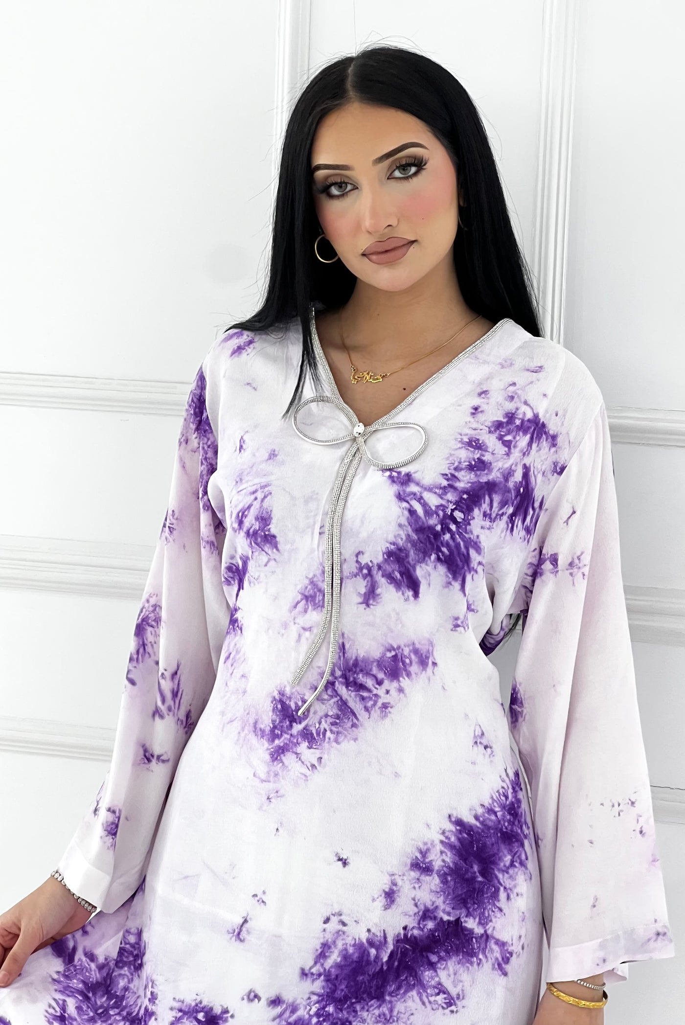 RBY-137- Tye & Dye Crepe 2 Piece Co-ord - Memsaab Online