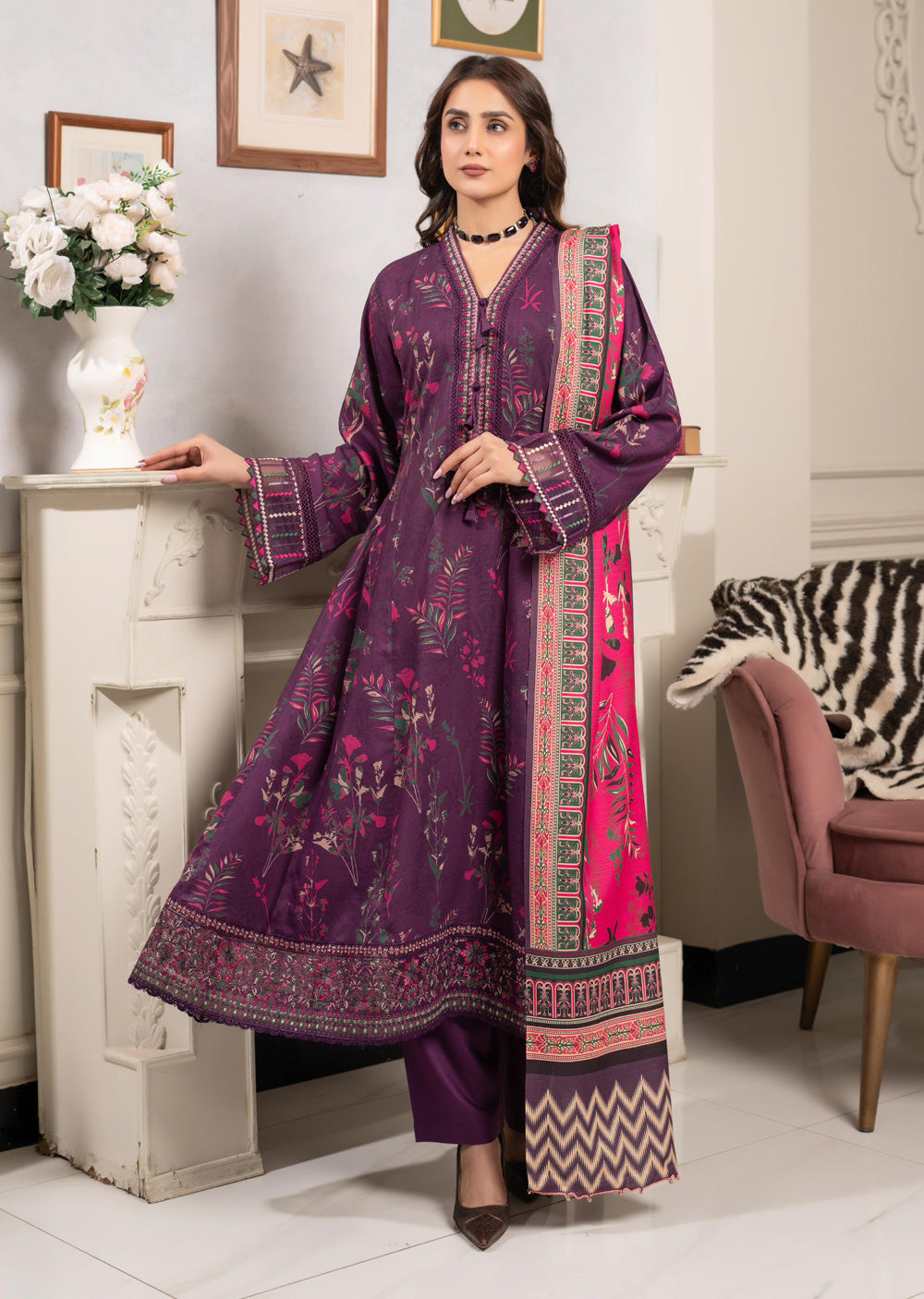 MNPR-06-R- Readymade - Munira Winter Collection 2025 - Memsaab Online