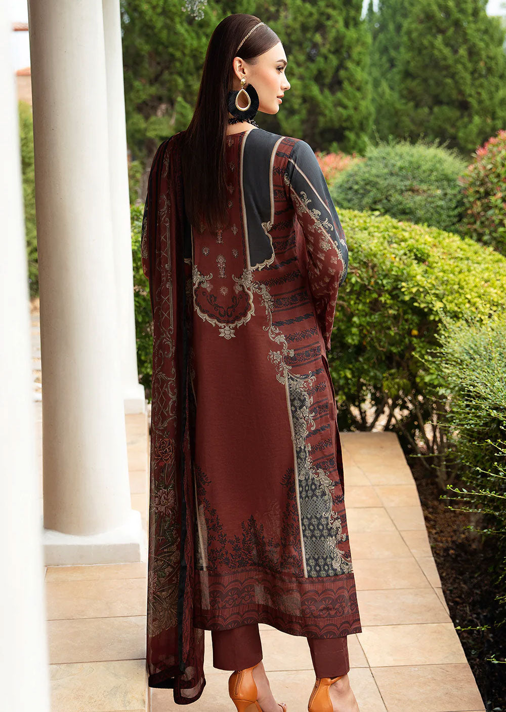 Y-906 - Unstitched - Riwayat by Ramsha Luxury Lawn Vol 09 - Memsaab Online