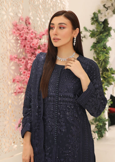 PS1664 Readymade Chiffon Suit - Memsaab Online