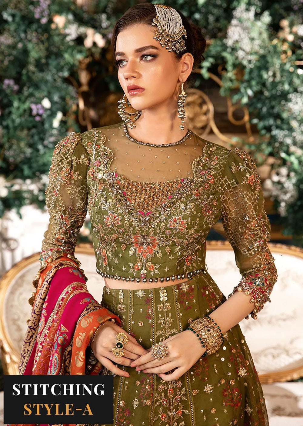 BPT-2906 - Maria B Embroidered Wedding Edition 2024 - Memsaab Online