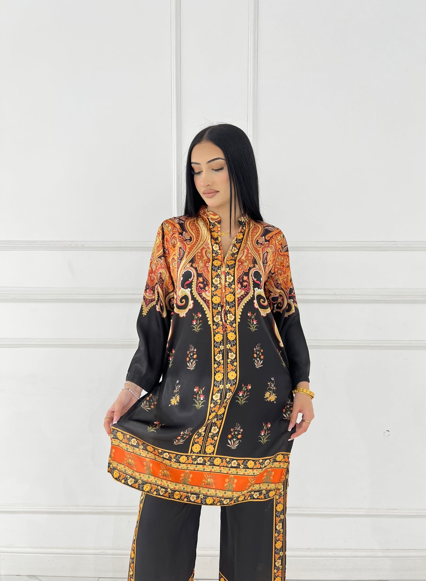 RBY-118-Readymade - Silk Suit 2025 - Memsaab Online