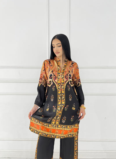 RBY-118-Readymade - Silk Suit 2025 - Memsaab Online
