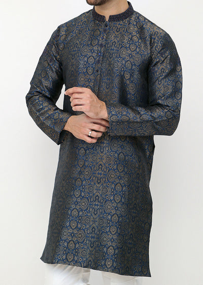 KRT-06 - Readymade - Mens Kurta Trouser Set - Memsaab Online