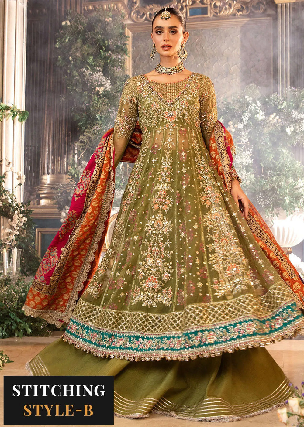 BPT-2906 - Maria B Embroidered Wedding Edition 2024 - Memsaab Online