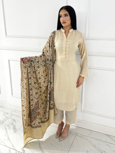 SMRF-19 -Readymade luxury wool Suit 2025 - Memsaab Online