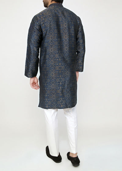 KRT-06 - Readymade - Mens Kurta Trouser Set - Memsaab Online