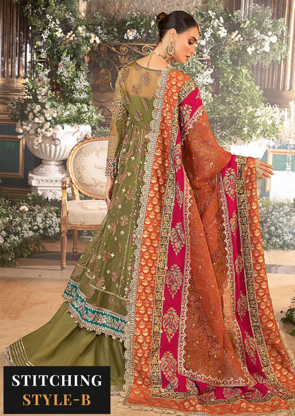 BPT-2906 - Maria B Embroidered Wedding Edition 2024 - Memsaab Online