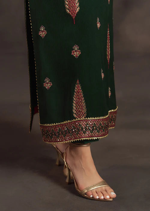 LGC8113-Azra - Meeral Luxe - Readymade Organza Suit - Memsaab Online