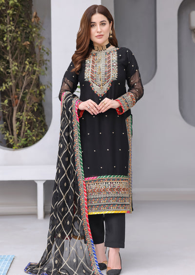 HK332 - Readymade chiffon Outfit 2025 - Memsaab Online