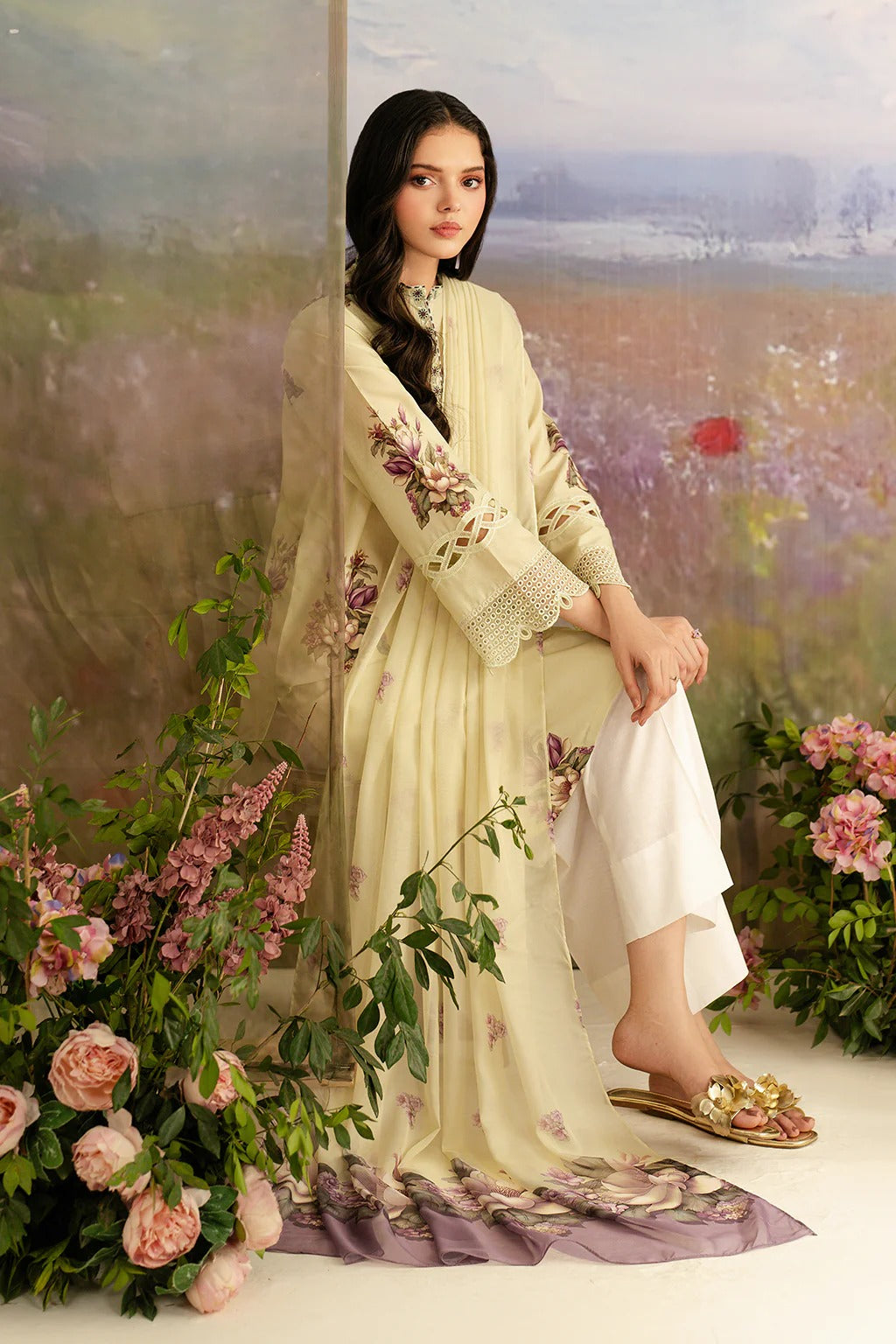 IFE-UE-459-Iznik Printed Lawn Edition 2025 - Memsaab Online