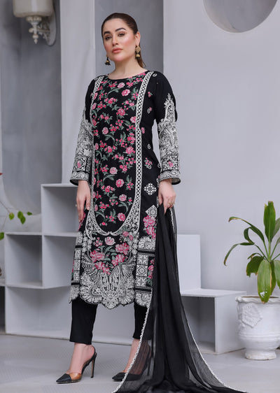 HK330 - Readymade Linen Outfit Outfit 2025 - Memsaab Online