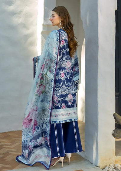 ELFH-06-A - Elaf Signature Embroidered Lawn Collection 2025 - Memsaab Online