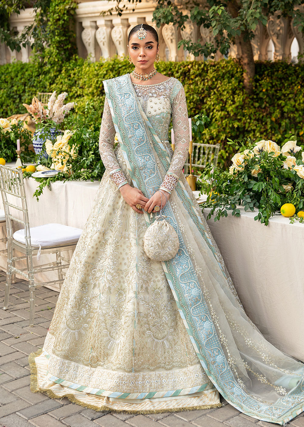 GLWU-06 - Nareena - Unstitched - Gulaal Wedding Collection 2023 - Memsaab Online