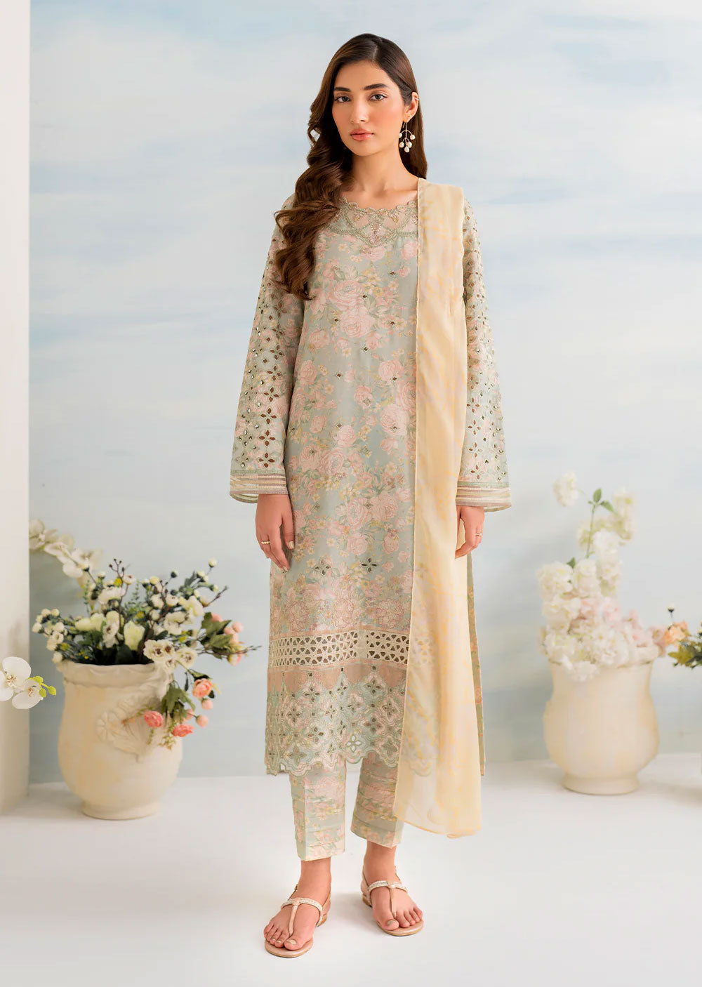 IGL-06 - Unstitched - Guzel Lawn Collection by Iznik 2024 - Memsaab Online