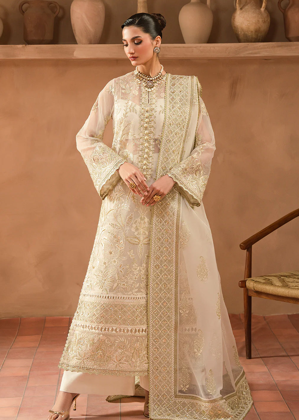 PNCT-06- Readymade - Panache Wedding Formals Collection by Ayzel 2024 - Memsaab Online