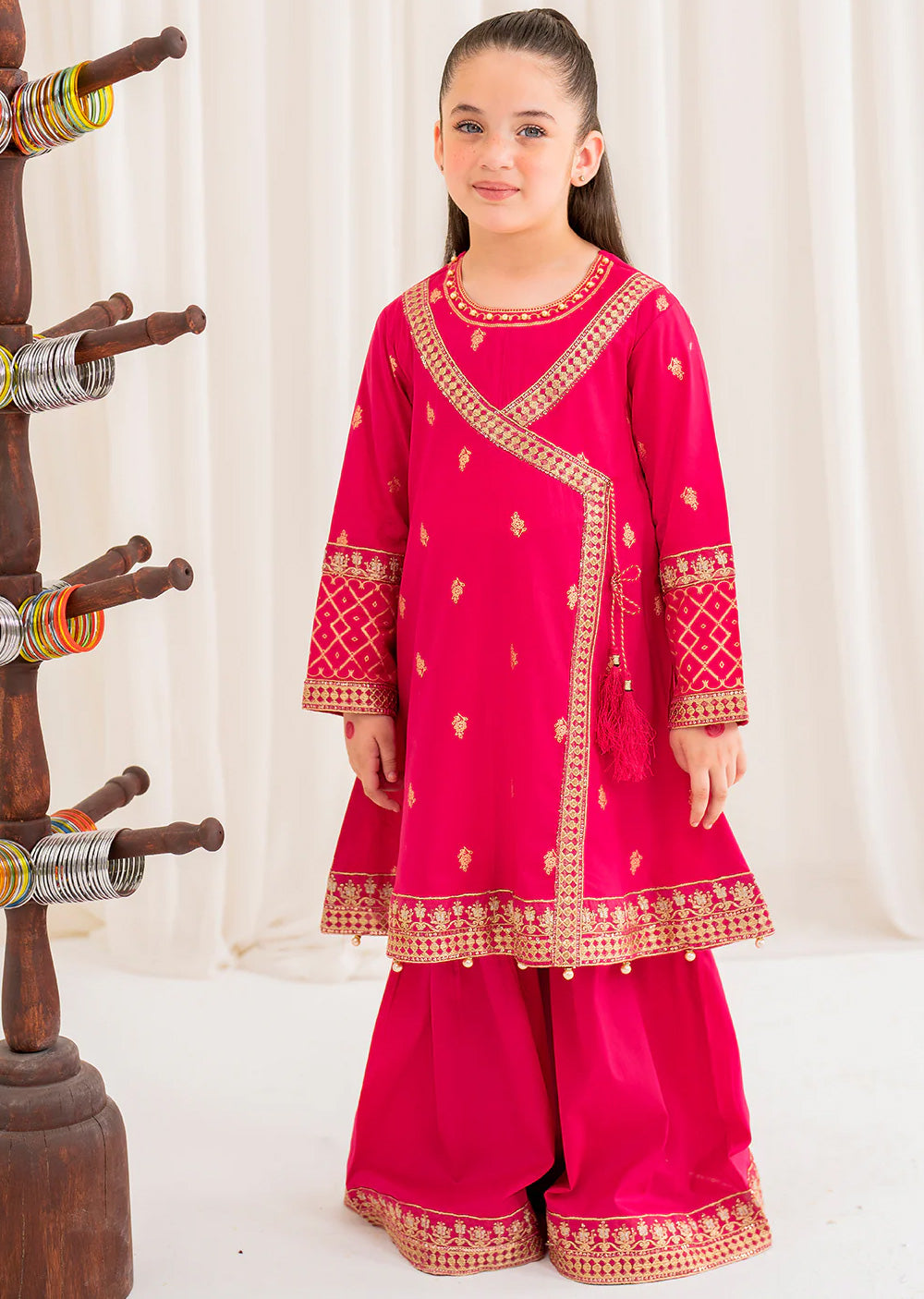 Elaleh - Readymade Kids Suit by Garnet 2024 - Memsaab Online