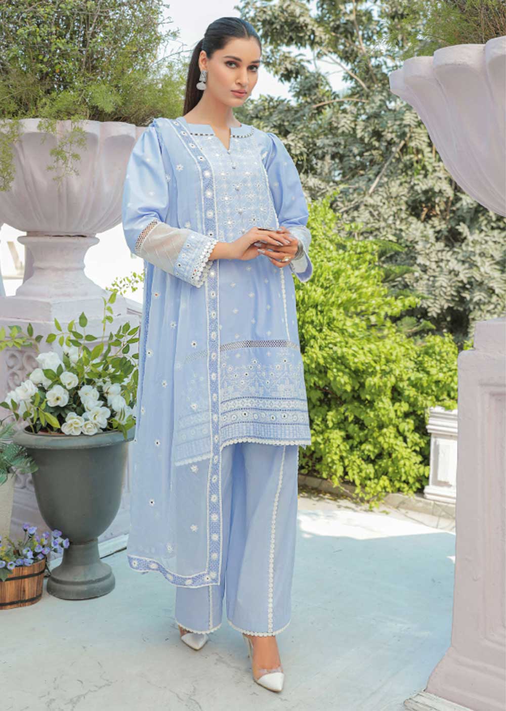 ZT-06 - Unstitched - Tishnagi Collection by Zarizaa 2023 - Memsaab Online