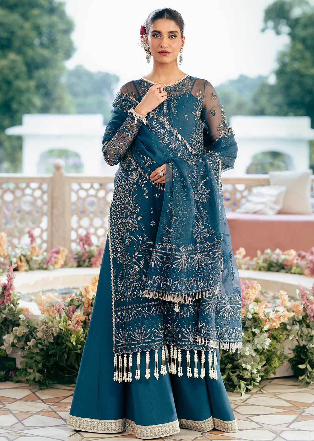 SS-D06 - Evara - Readymade- Silsila Festive Collection 2024 - Memsaab Online