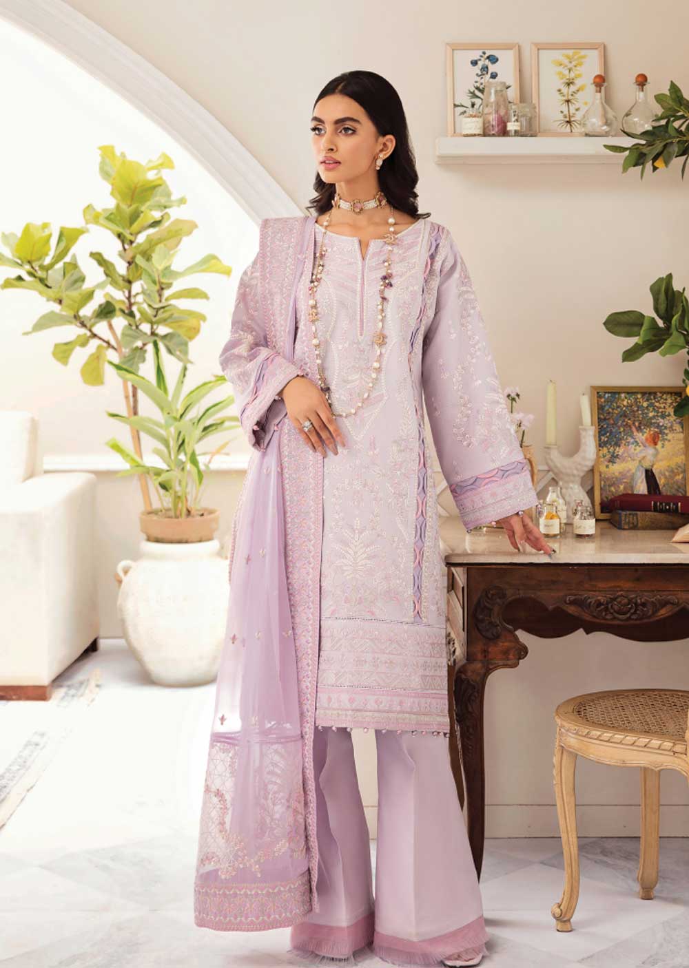 GLS-06R - Waniah - Readymade - Gulaal Luxury Lawn Vol 2 2023 - Memsaab Online