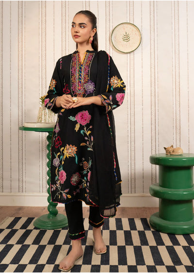 SBMT-15 - Albite Black - Readymade - 2 Piece Sahiba by Mirza Suit 2025 - Memsaab Online