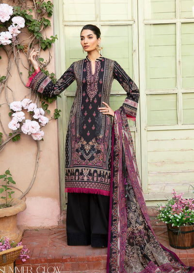 GLL-24V-06-R - ANDREA - Readymade - The Summer Glow Lawn Collection 2024 - Memsaab Online