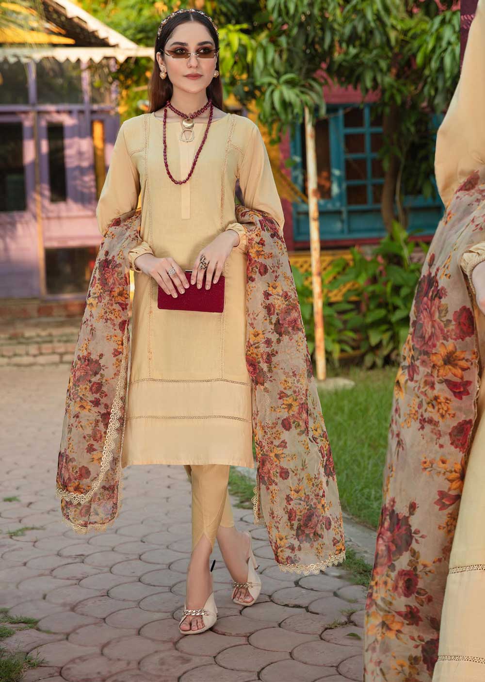 SSE-06 - Readymade - Summer Escape Collection by Simrans 2023 - Memsaab Online