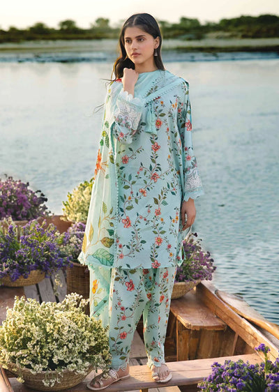 MBCS-406-B - Readymade - Maria B M.Basics Lawn Collection 2024 - Memsaab Online