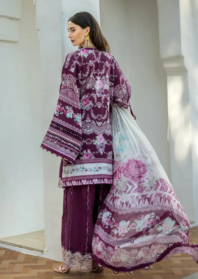 ELFH-06-B - Elaf Signature Embroidered Lawn Collection 2025 - Memsaab Online