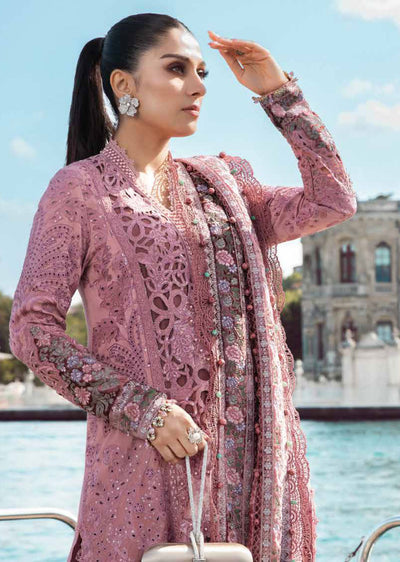 MRBL-06 - Unstitched - Maria B Linen Collection 2023 - Memsaab Online