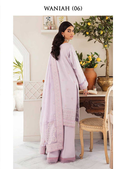 GLS-06R - Waniah - Readymade - Gulaal Luxury Lawn Vol 2 2023 - Memsaab Online