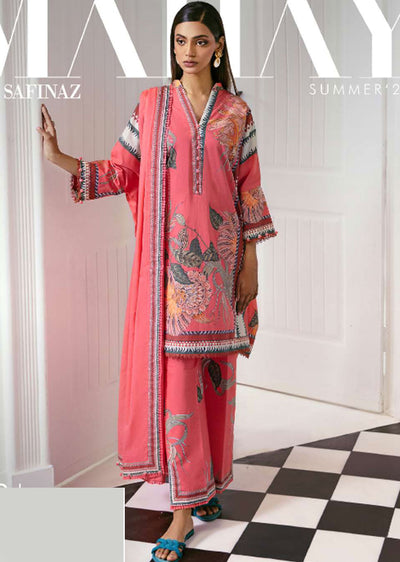 MZNR-06-B - Readymade - Mahay Summer Collection by Sana Safinaz 2023 - Memsaab Online