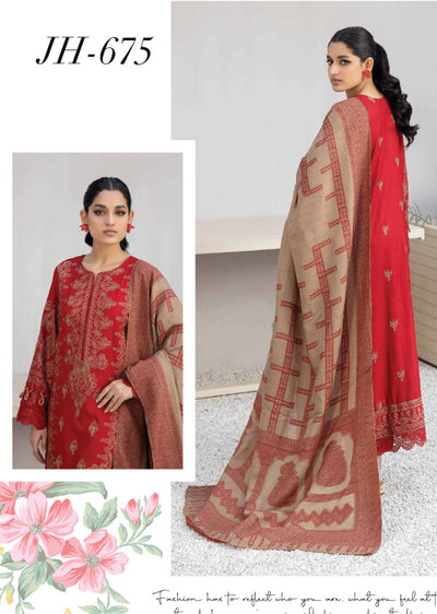 JH-675 - Unstitched - Deewan Collection by Johra 2024 - Memsaab Online