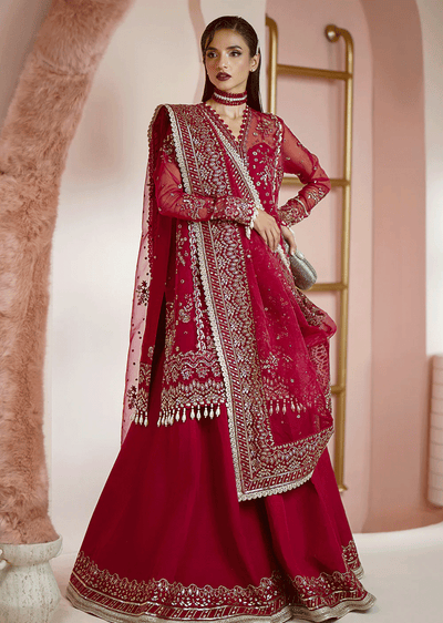 AFZR-06 - Ruby - Readymade - Luminara Wedding Collection by Afrozeh 2024 - Memsaab Online