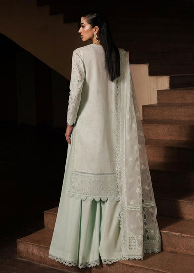 AL24V4-06 - CELADON - Readymade - Chickenkari Lawn Collection by Afrozeh 2024 - Memsaab Online