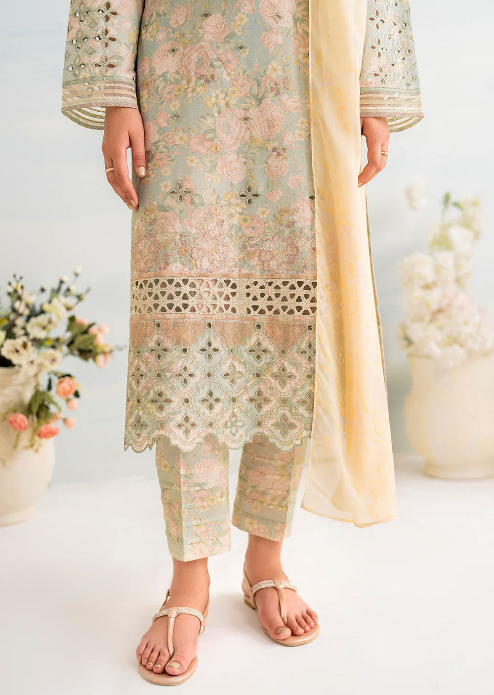 IGL-06 - Unstitched - Guzel Lawn Collection by Iznik 2024 - Memsaab Online