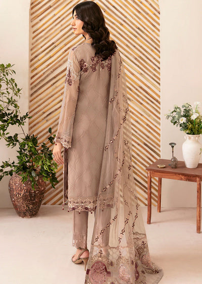 D-1206 - Unstitched - Rangoon by Ramsha Chiffon Collection Vol 12 2024 - Memsaab Online