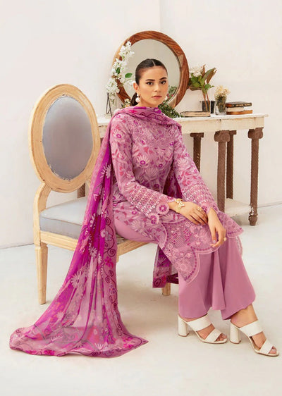 N-706 - Unstitched - Rangrez by Ramsha Luxury Lawn Vol 07 - Memsaab Online