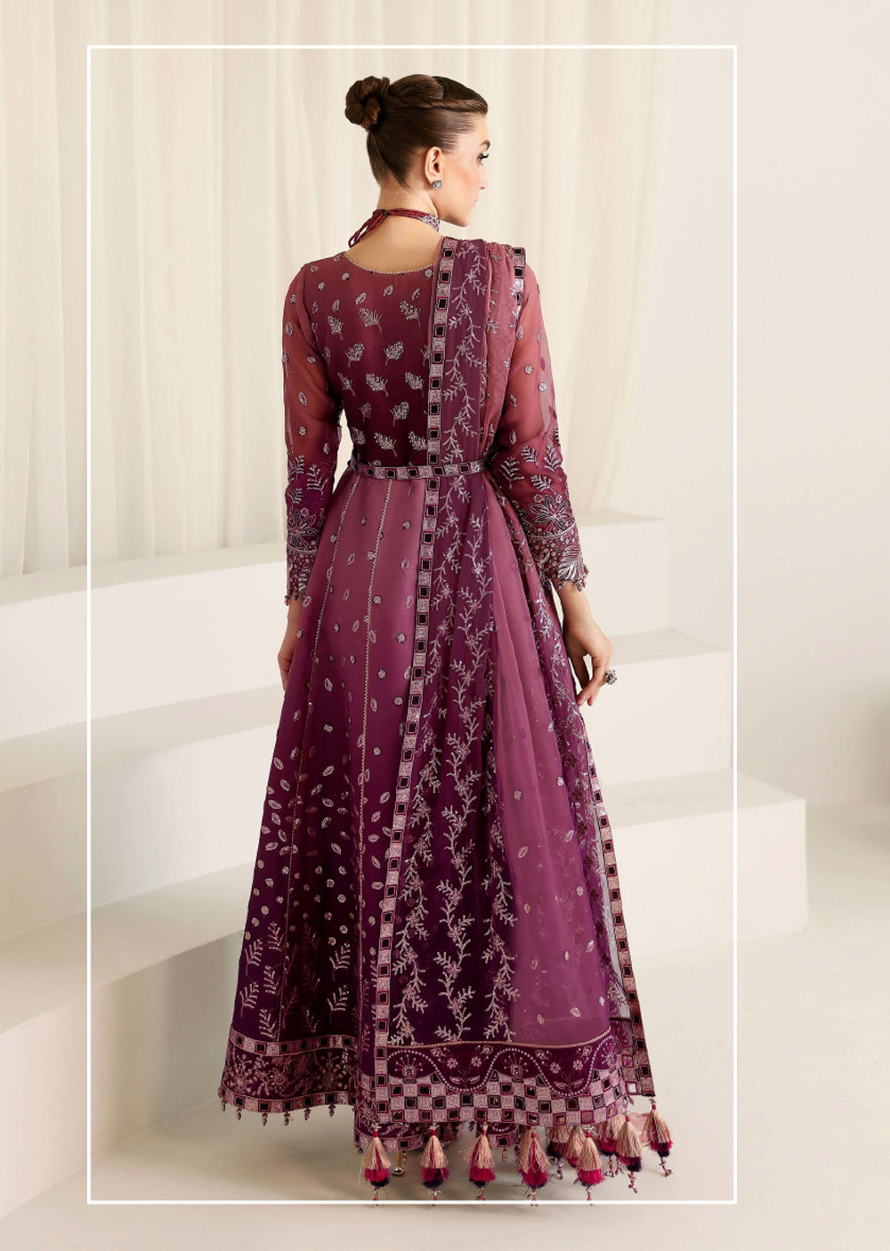 ALR-06-R - Opal - Readymade - LA RUHE Festive Collection 2024 - Memsaab Online