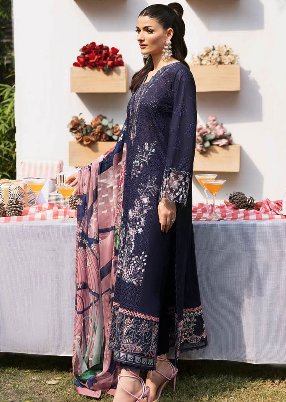 Z-906-R - Readymade - Ramsha Andaaz Luxury Lawn Vol 9 2024 - Memsaab Online